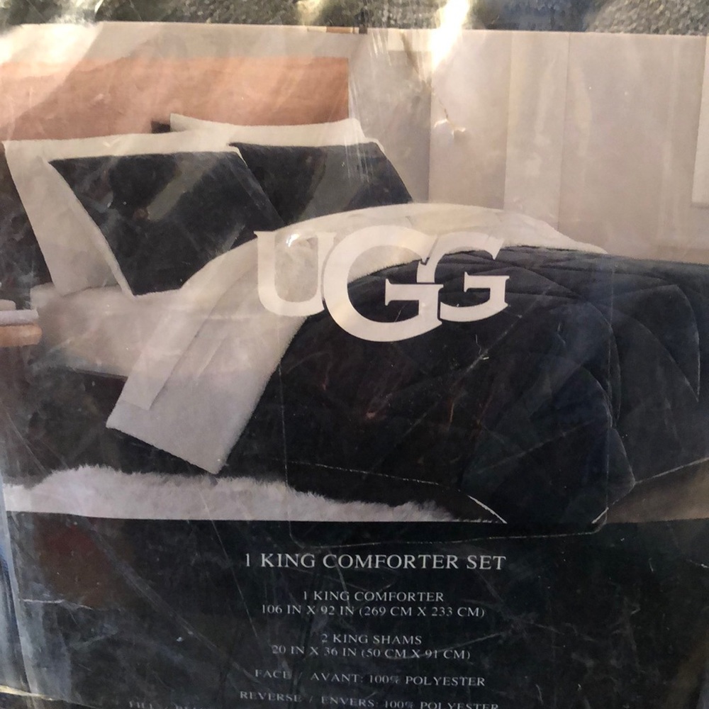 Ugg king comforter set